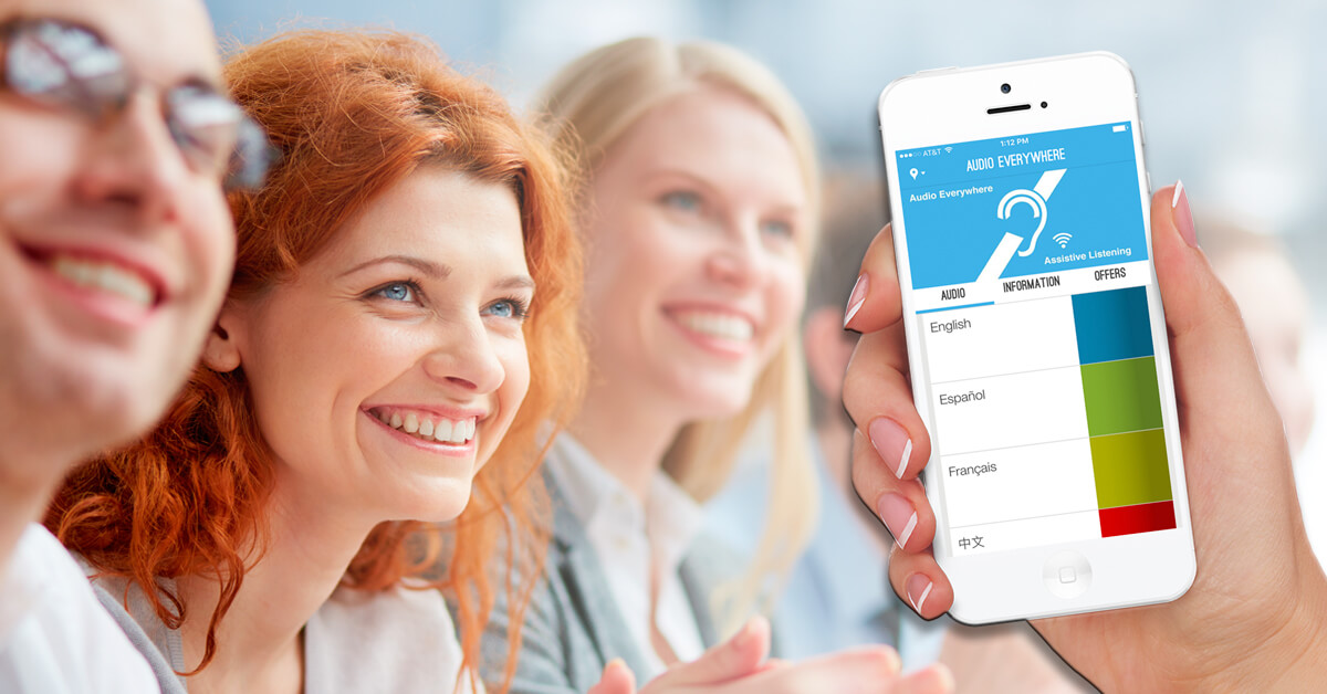 Original AudioEverywhere app mockup