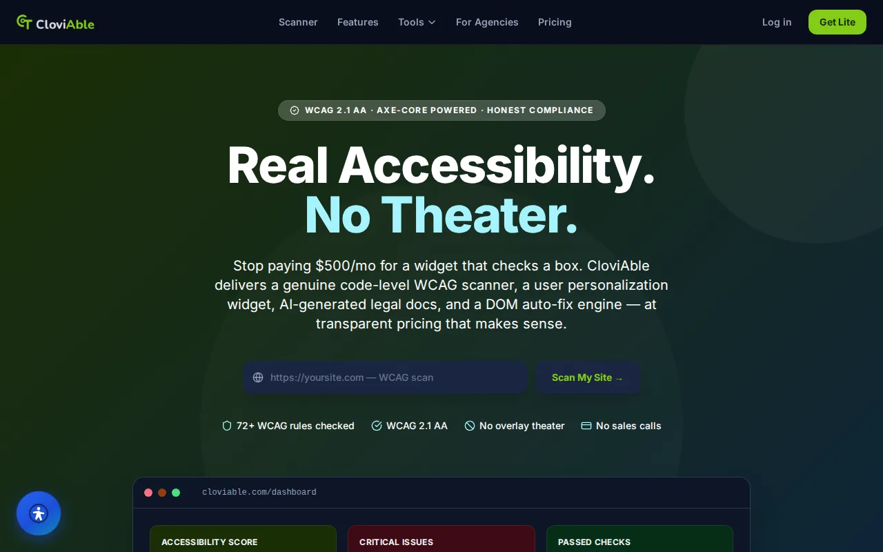 CloviAble — Feature 1