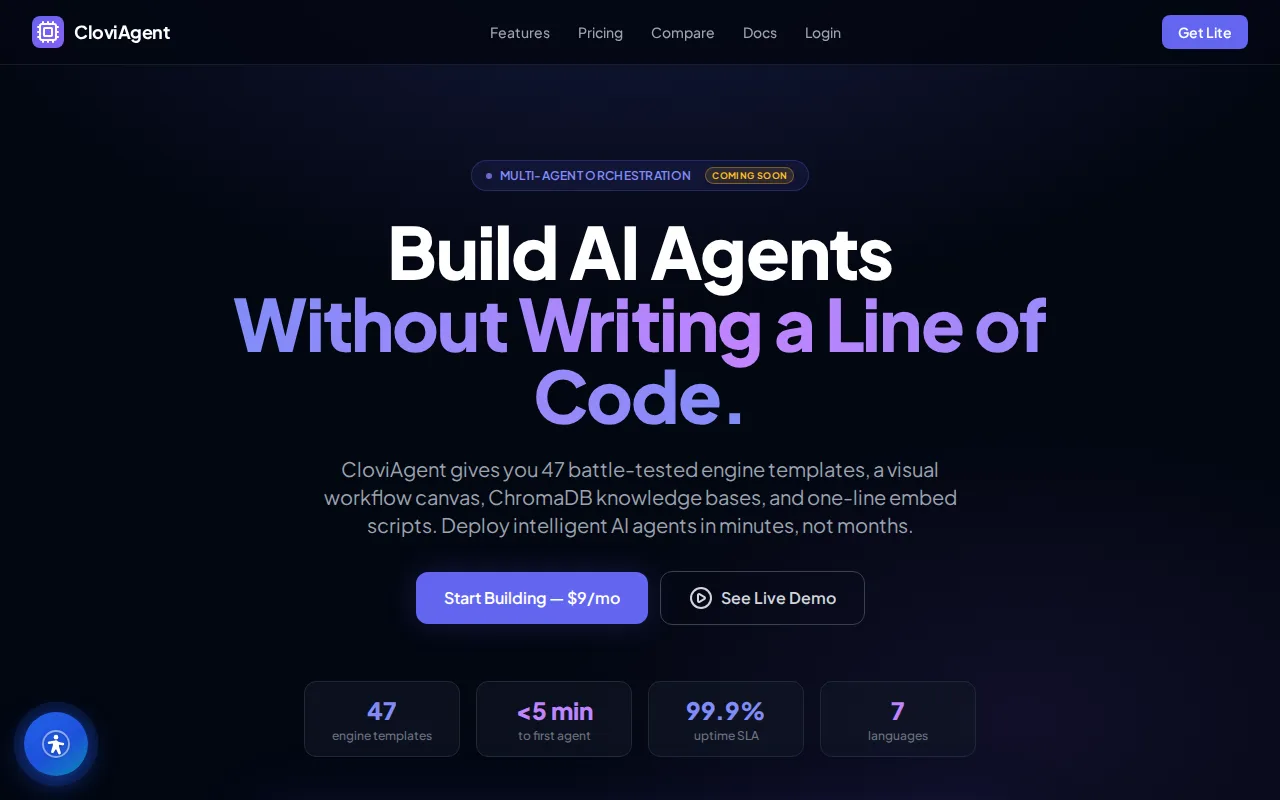CloviAgent — Feature 1
