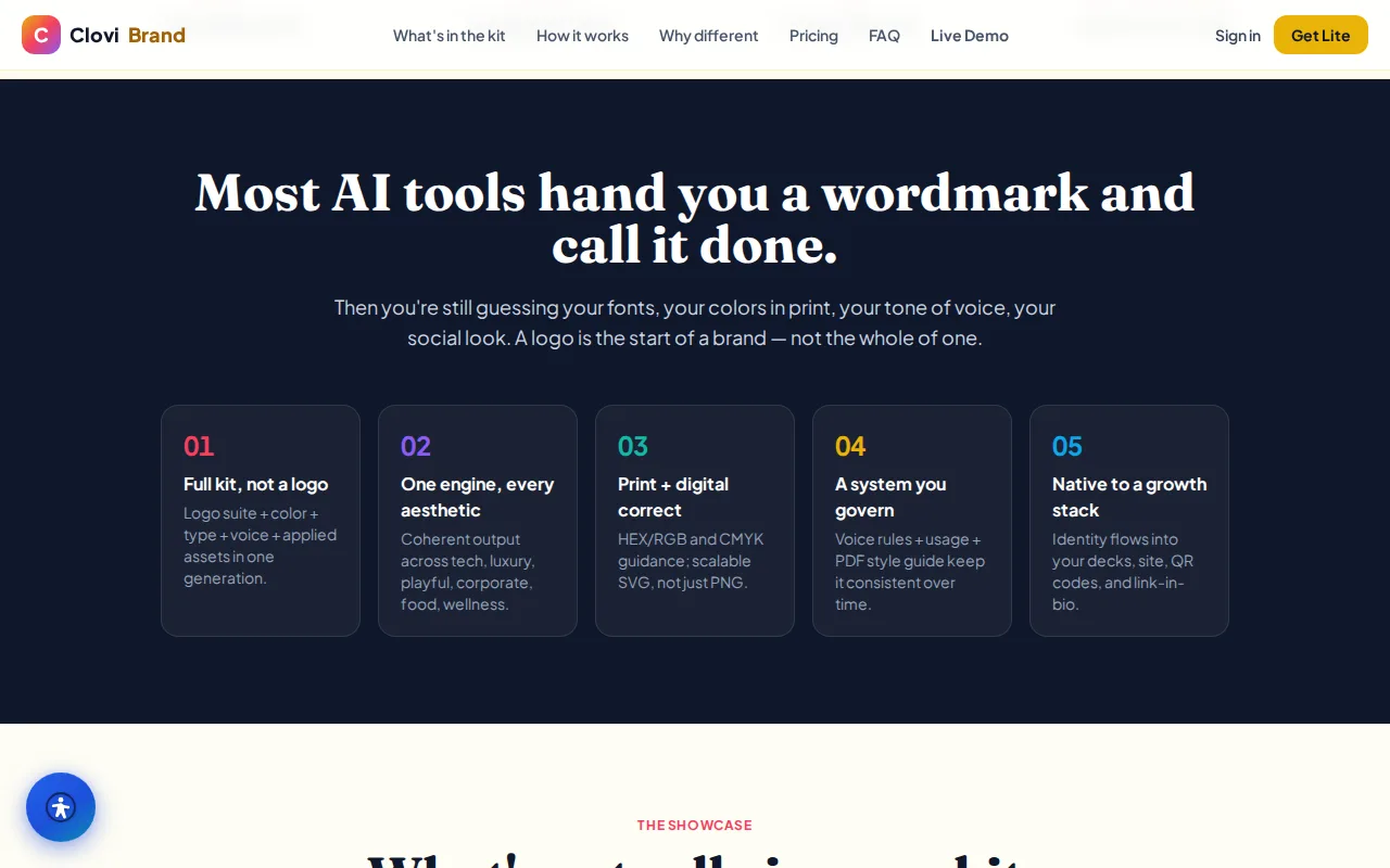 CloviBrand — Feature 2