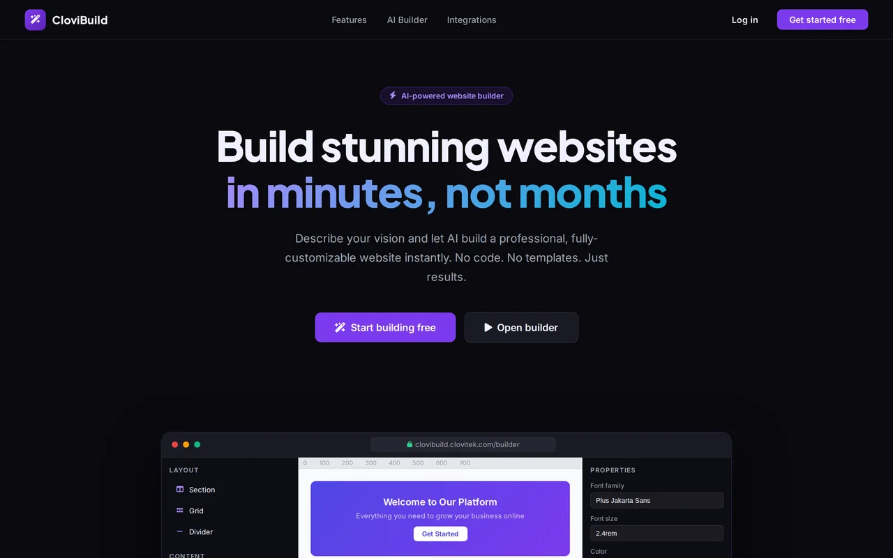 CloviBuild