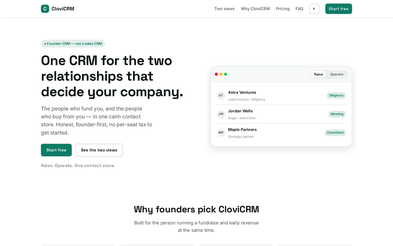 CloviCRM